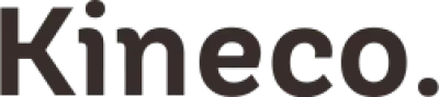 Zwarte, geometrische logo-achtige tekst.