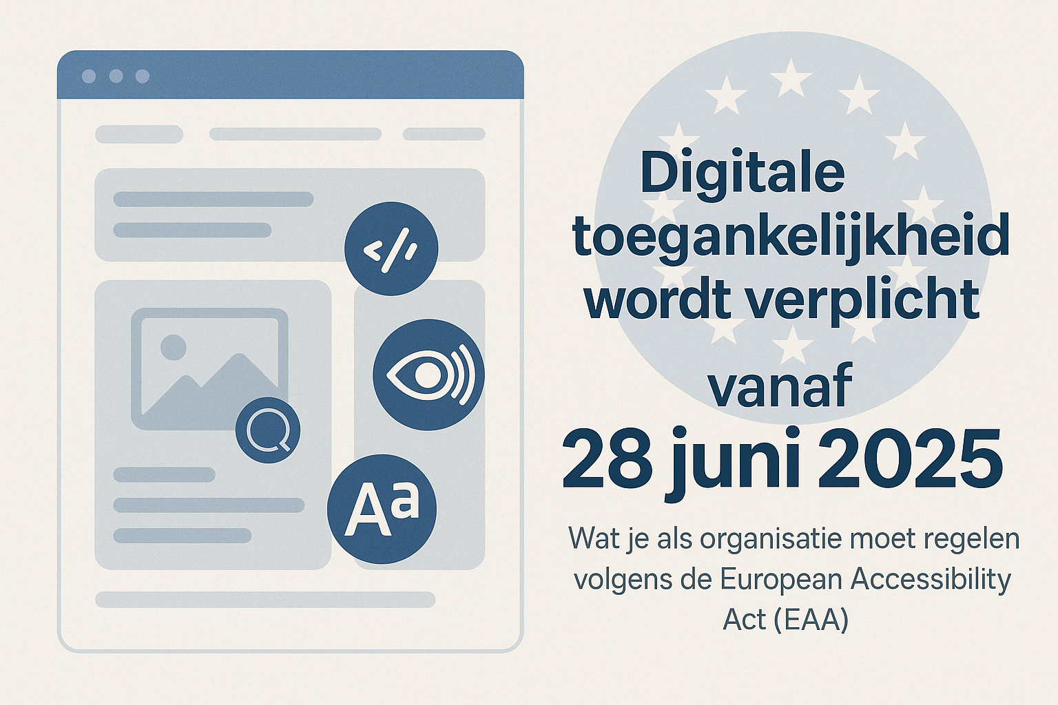 Wet digitale toegankelijkheid 